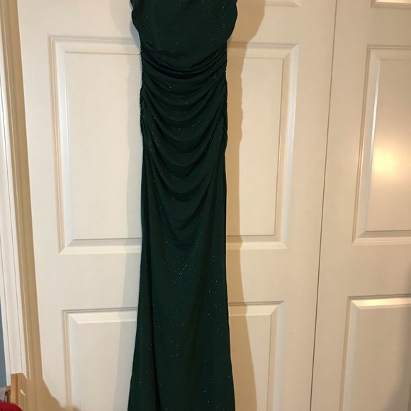 Dark Green Prom Dress - Picture 1 of 5